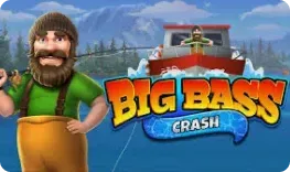 Big Bass Crash crash game at Vipsta Casino