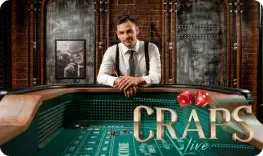 Live Craps live game at Vipsta Casino