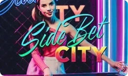 Side Bet City live game at Vipsta Casino